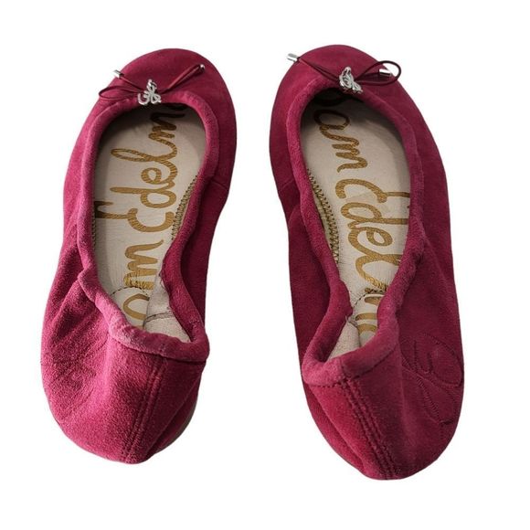 Sam Edelman Felicia Flat in Pink Suede Sz 6M. - Picture 8 of 13